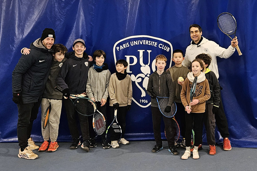 Stages de tennis au PUC