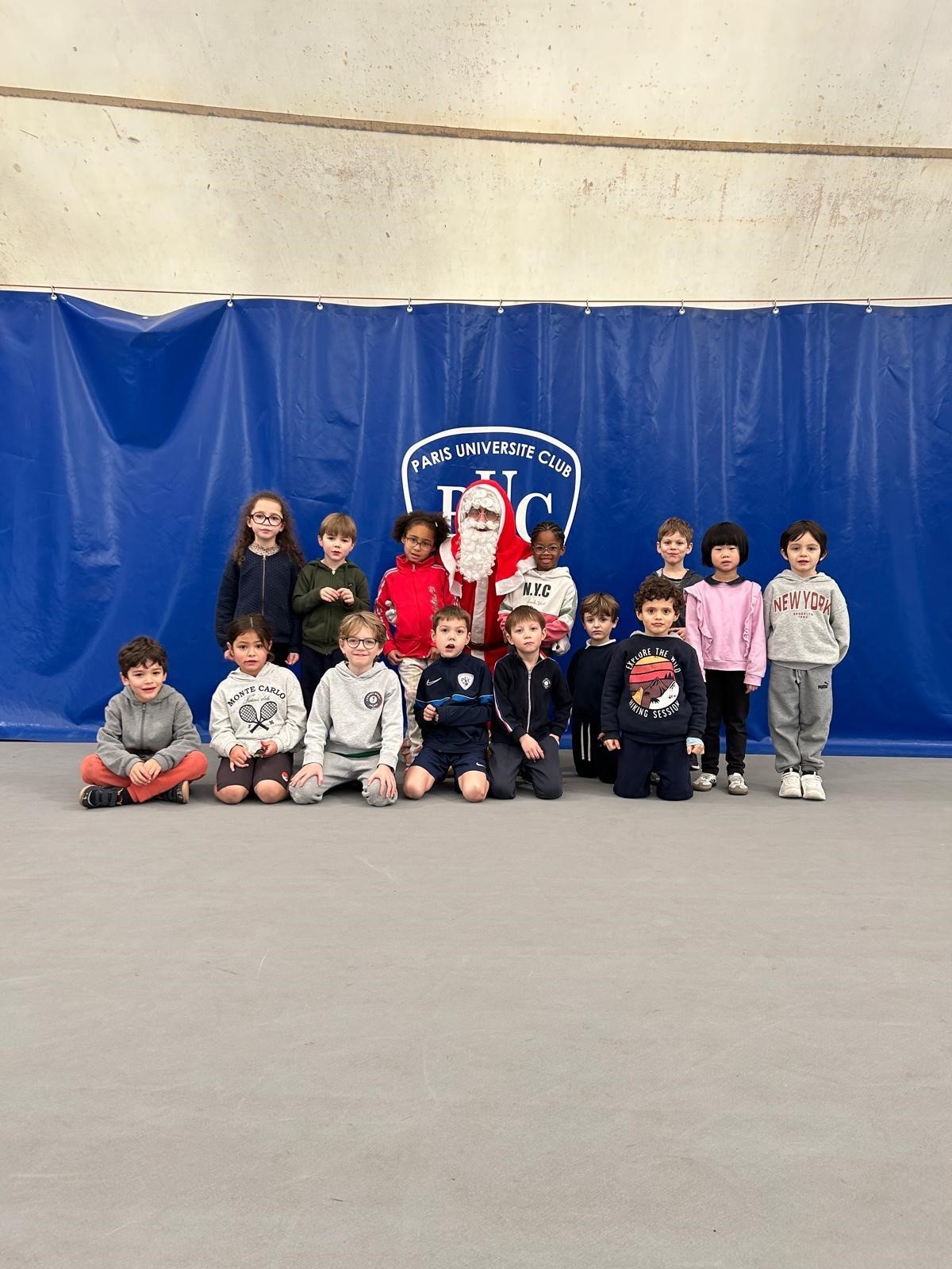 Le père Noël de passage